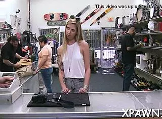 tight slut's bawdy cleft drilled hard by amateur couple