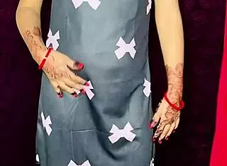 Solo Desi Bride Shaved Pussy Dildo Orgasm High Def