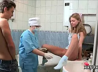 Doctor Breaks Virgin Teen Hymen In Hard Exam