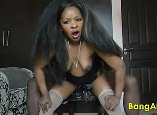 tatiana rides that monster bbc cowgirl style so emotional