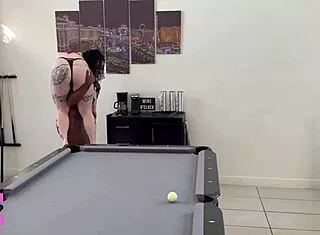 strong woman lifts carries petite 18+ blonde paris love kaiia eve workout