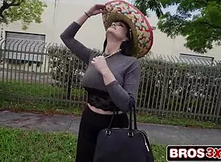 Brunette Latina Big Ass Rides Bang Bus Screaming Missionary