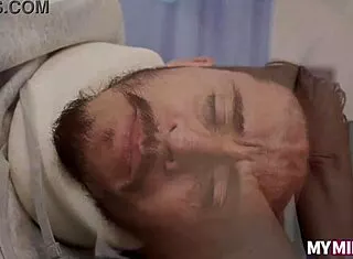 horny busty milfs jenna starr melons melt at physio