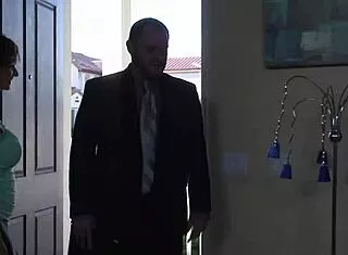 Nikki Benz blows fat cock gonzo style wild.