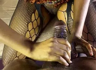 ebony teen tight pussy squirts on monster bbc pov quickie