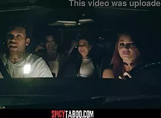 Dude, that hot redhead milf leads a wild taboo foursome right in the garden graveyard!