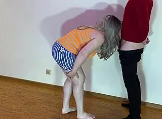 big tit milf blows then takes fat ass anal surprise