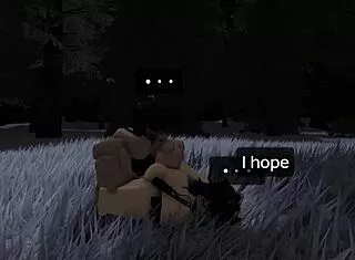 he bends horny military babe over for woods creampie doggy.