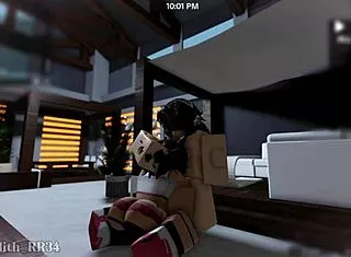 Cheerleader Fucked Hard in Cafe After Hours by Follower