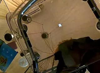 whoa try-on with my huge naturals n ass... turns porn?