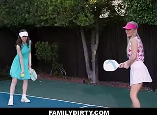 our skinny stepdaughters bunny madison krystal palmer fucked by stepdads alex legend tony sting after game