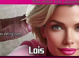 Tiffany AI model sucks monster cock with fierce hunger