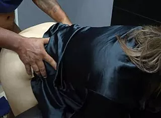 Therapy turns hot 18+ office fuck with curvy latina wife part 2