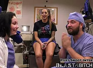 Stefania Mafras face blasted with cum in intense POV action