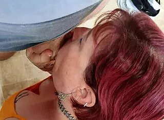 kiwi milf slut's hardcore anal insertion by cruel master