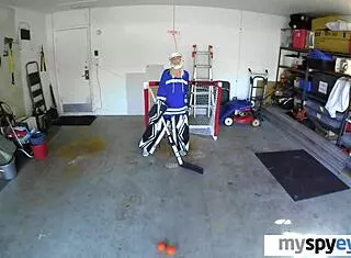 hockey-loving blonde teen kenzie kai fucked by boyfriend