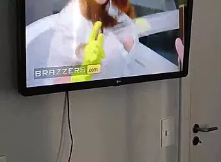 Redhead Bimbo Bombshell Gets My Massive Cum Tribute Load