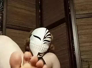 petite pantyhose beauty strips teases her natural tits