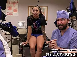 Stefania Mafras face blasted with cum in intense POV action