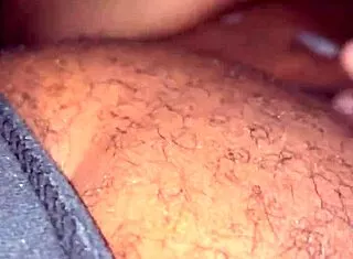 Chubby ebony bimbo concubine deepthroats big daddy's saggy tits out