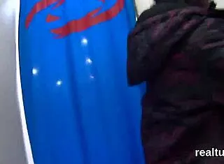 STELLAR CZECH TEEN TEASED AND SHAGGED IN HYPERMARKET POV