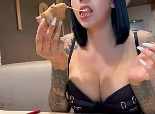 Colombian Luna Vitaler Drops Panties Publicly for Stranger Humiliation!