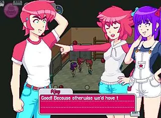 step sis and bestie threesome bend over for step bro's first time