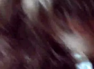 pretty pawg whore slurps cock deep till mouth cumshot