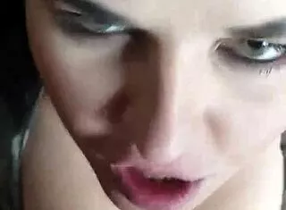 Kandy Kane BBW Wife Deepthroats Big Tits Slut Style