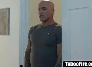 Sleazy Stepdad Convinces Stepdaughter for Rough Hardcore