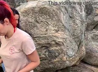 OLD LATINA CUCKOLD SUCKS TACKY PANTIES PUBLICALLY