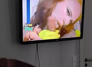 Redhead Bimbo Bombshell Gets My Massive Cum Tribute Load