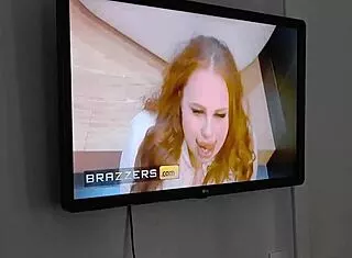 Redhead Bimbo Bombshell Gets My Massive Cum Tribute Load