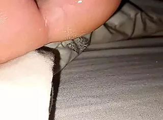 Girlfriend's Toes Sucked Licked Foot Fetish Friend Worship