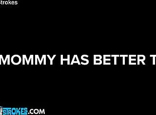 Stepmom's big tits punish stepson who's boss now? 🔥🍑