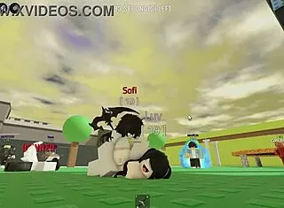 roblox futanari slut takes rough control from the top