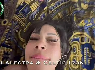 Ari Alectra Hollywood POV cowgirl rides hard cock