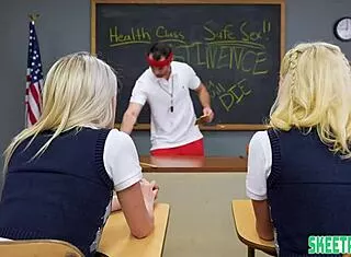 Kiara Cole Scarlett Hampton innocent substitute touch