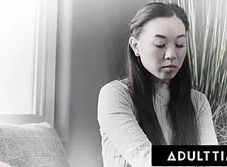 therapist handles horny addicts' wild reverse gangbang orgy