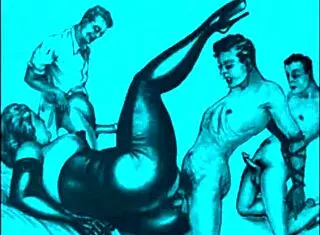 vintage hairy erotic art seduction