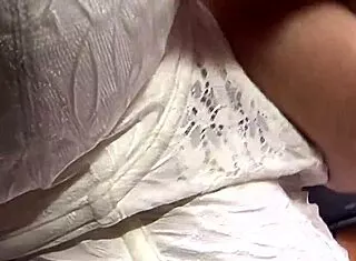 whoa check out this big tits mommy riding that huge cock like crazy cowgirl style