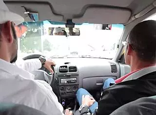 Shemale ladyboy rides huge cock moaning in pain