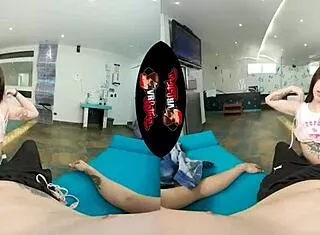 Whoa big booty latina gets pounded hard in vr! 🍑🔥😍