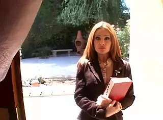 slutty milf ginger lea turns mommy into cock craving beast