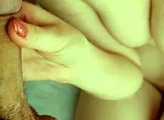 Hot POV Handjob Ends in Huge Tit Cumshot