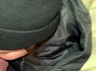 huge boobs milf anal plug blowjob christmas tease