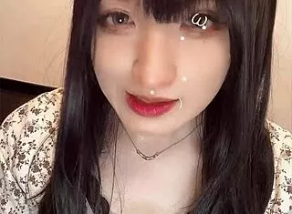 i... i love watchin' this cute japanese shemale stroke her cock sooo hot