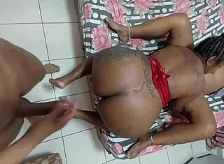 sharing monster black cock with hot latina bbw friend