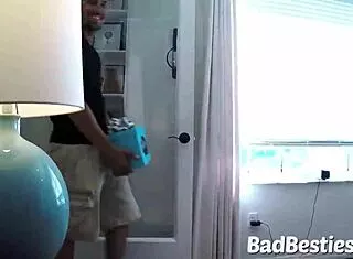 Hot College Teen Humped Bent Over Doggystyle Party