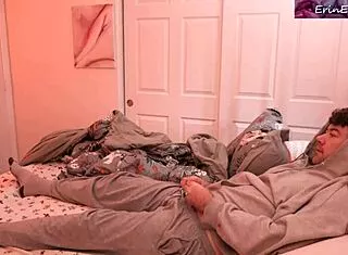 stepmom wakes stepson with her horny morning urges